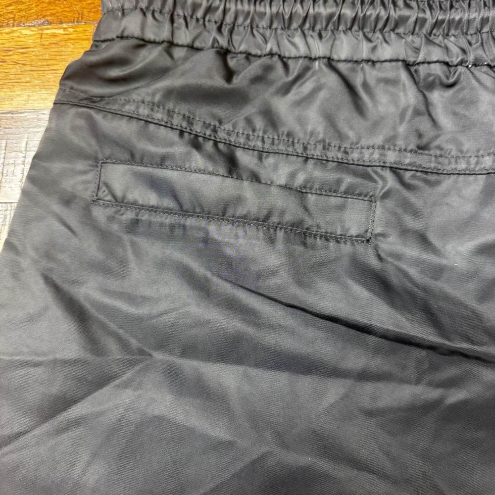 Twenty Four New York Mens Black Drawstring Athletic Short Size Medium Patch Logo - Picture 9 of 10